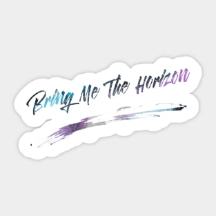 Galaxy Stars - Bring Me The Horizon Sticker